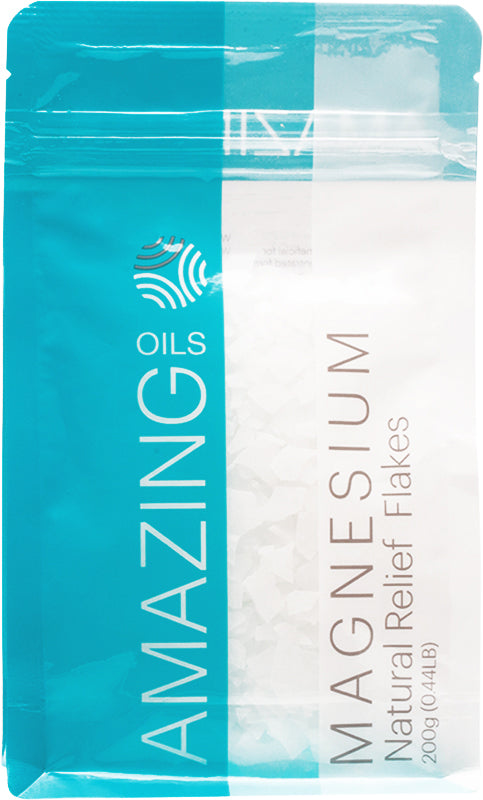 AMAZING OILS Magnesium Bath Flakes Magnesium Chloride