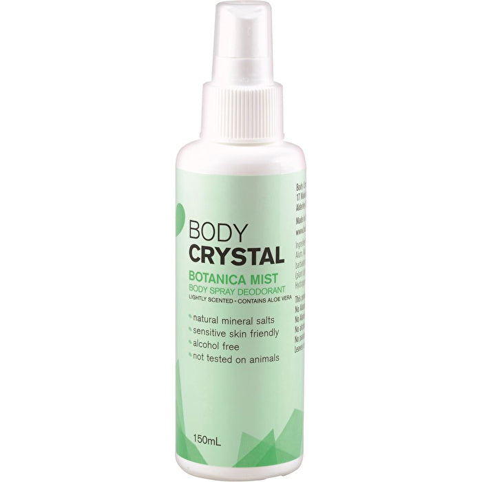 Body Crystal Body Spray Deodorant Botanica Mist 150ml