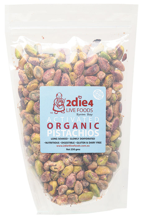 2DIE4 LIVE FOODS Activated Organic Pistachios