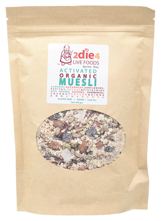 2DIE4 LIVE FOODS Activated Organic Muesli