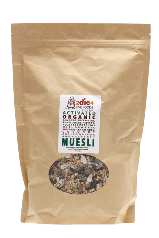 2DIE4 LIVE FOODS Activated Organic Muesli