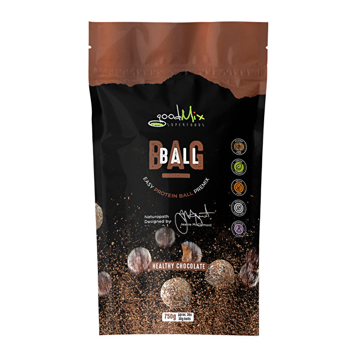 GoodMix Superfoods Ball Bag (Easy Protein Ball Premix) Healthy Chocolate 750g