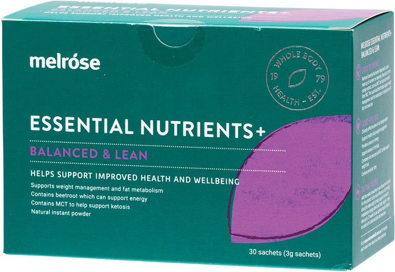 MELROSE Essential Nutrients + Balanced & Lean