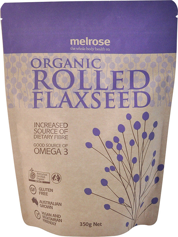 MELROSE Rolled Flaxseed Organic