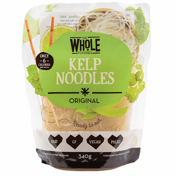 THE WHOLE FOODIES Kelp Noodles Original