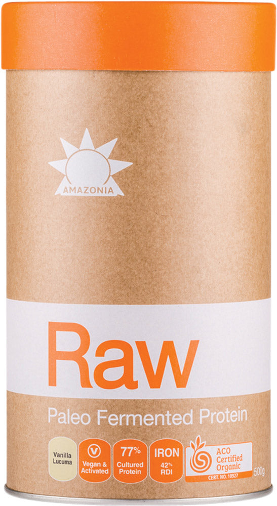 AMAZONIA - RAW Fermented Paleo Protein Vanilla & Lucuma