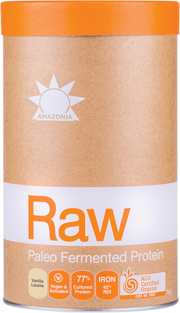AMAZONIA - RAW Fermented Paleo Protein Vanilla & Lucuma
