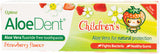 ALOE DENT Toothpaste - Fluoride Free Strawberry (Children)