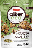 ALTER ECO Dark Chocolate Coconut Clusters Seeds + Salt