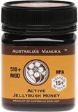 AUSTRALIA'S MANUKA Active Jellybush Honey NPA 15+ (MGO510+)