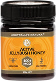 AUSTRALIA'S MANUKA Active Jellybush Honey MGO100+