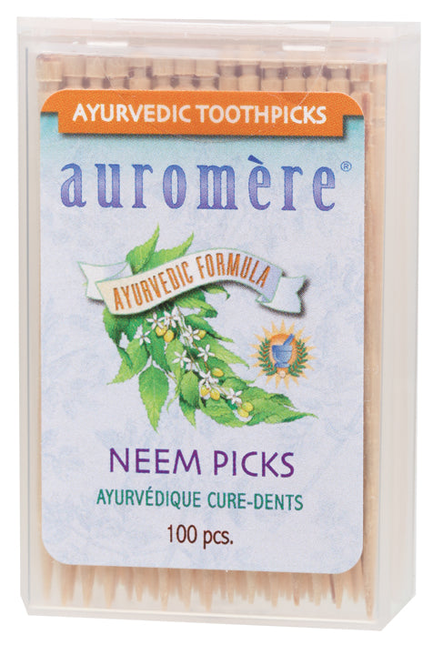 AUROMERE Toothpicks Neem Picks (Peppermint)