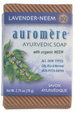 AUROMERE Neem Soap - Ayurvedic Lavender-Neem