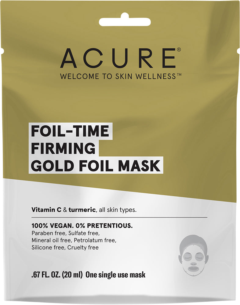 ACURE Foil-Time Firming Gold Foil Mask