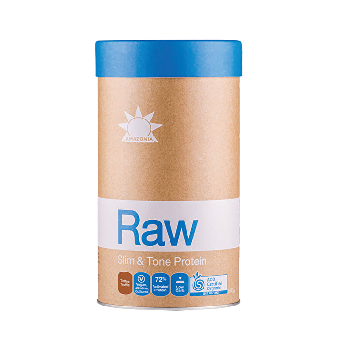 Amazonia Raw Protein Slim & Tone Toffee Truffle 500g