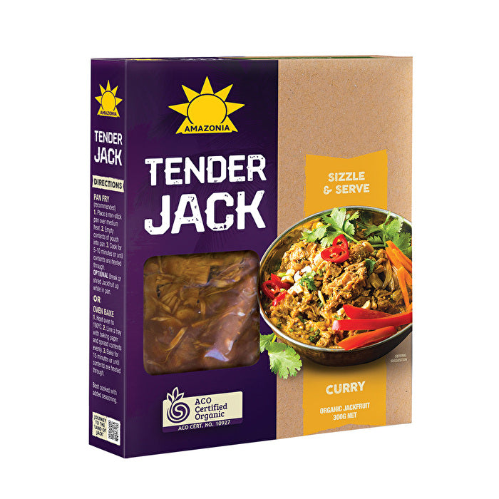 Amazonia Tender Jack (Pulled Jackfruit) Curry 300g