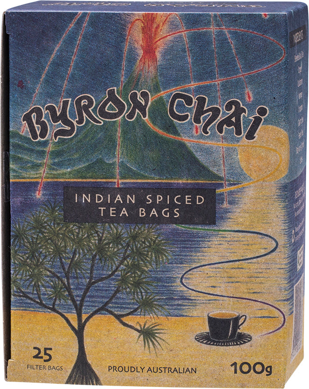 BYRON CHAI Indian Spiced Tea Bags
