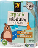 BYRON BAY COOKIES Organic Wildlife Biscuits Individually Wrapped - Cocoa