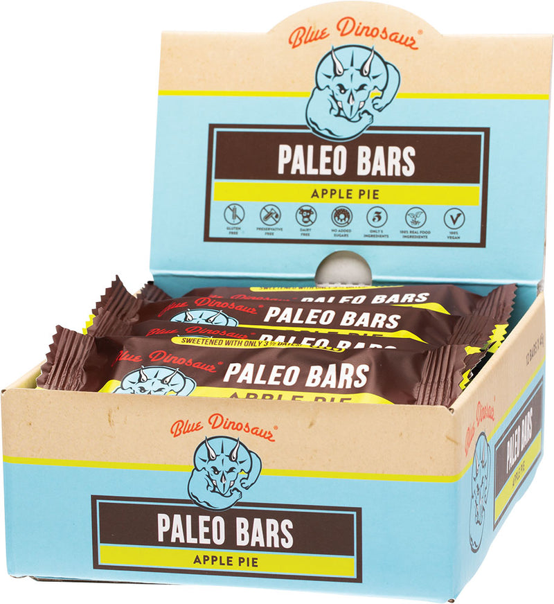 BLUE DINOSAUR Paleo Bars Apple Pie - Box of 12