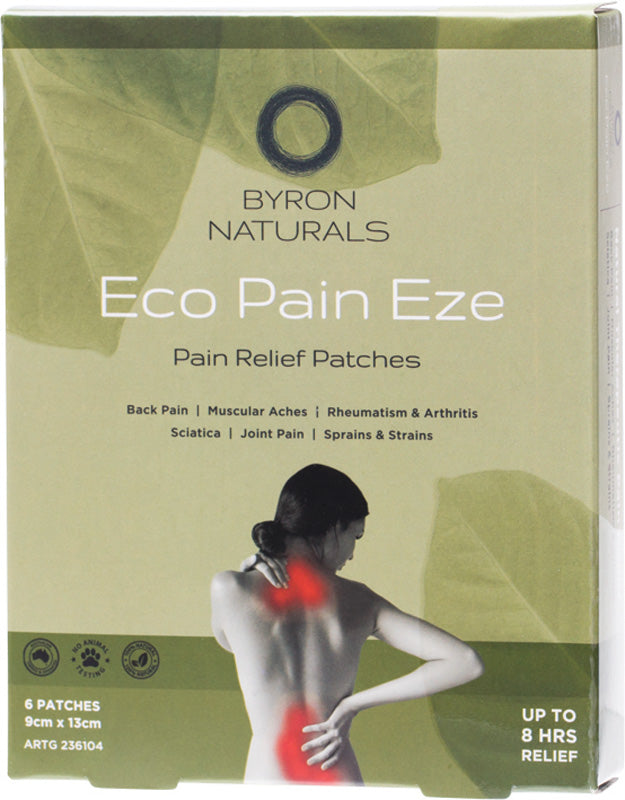BYRON NATURALS Eco PainEze Pain Relief Patches