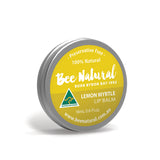 Bee Natural Lip Balm Tin Lemon Myrtle 18ml