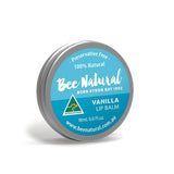 Bee Natural Lip Balm Tin Vanilla 18ml