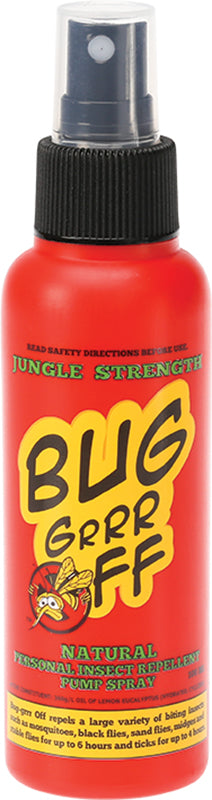 BUG-GRRR OFF Natural Insect Repellent Jungle Strength