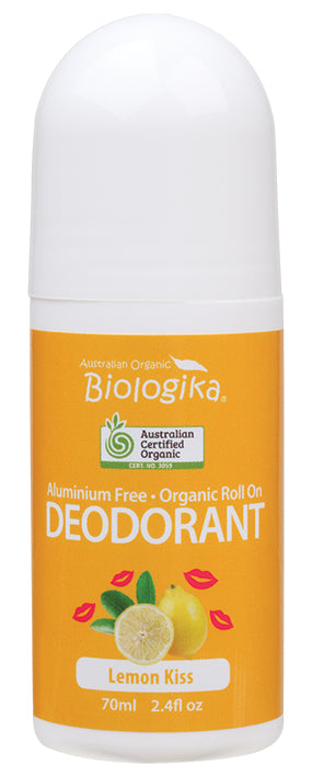 BIOLOGIKA Roll-On Deodorant Lemon Kiss