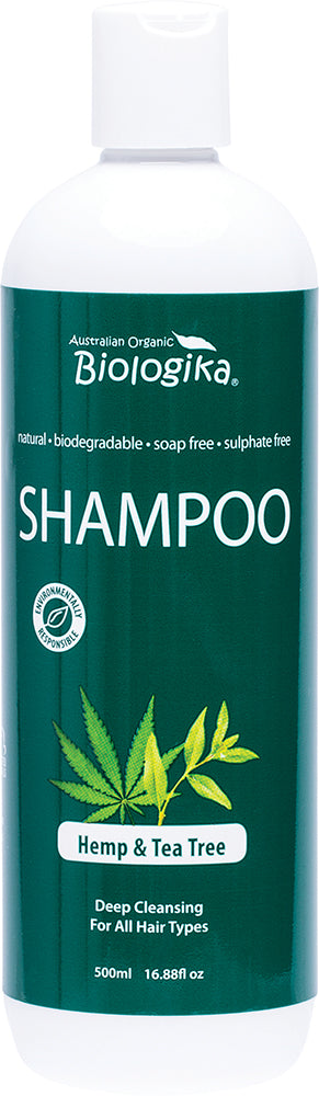 BIOLOGIKA Shampoo Hemp & Tea Tree (All Hair Types)
