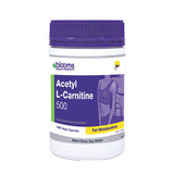 Henry Blooms Acetyl L Carnitine 500 180vc