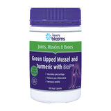 Henry Blooms Green Lipped Mussel 500mg Turmeric with BioP 100vc