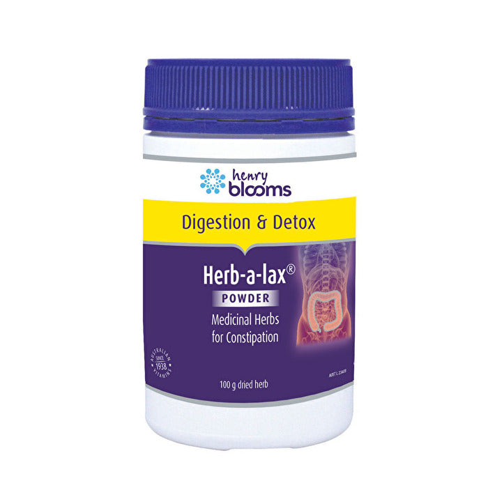 Henry Blooms Herb-a-lax Powder 100g