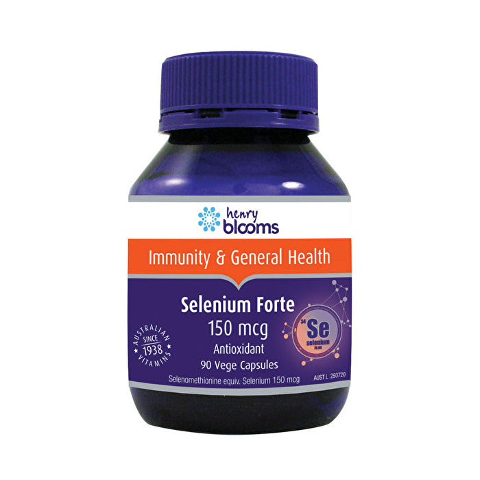 Henry Blooms Selenium Forte 150mcg 90vc