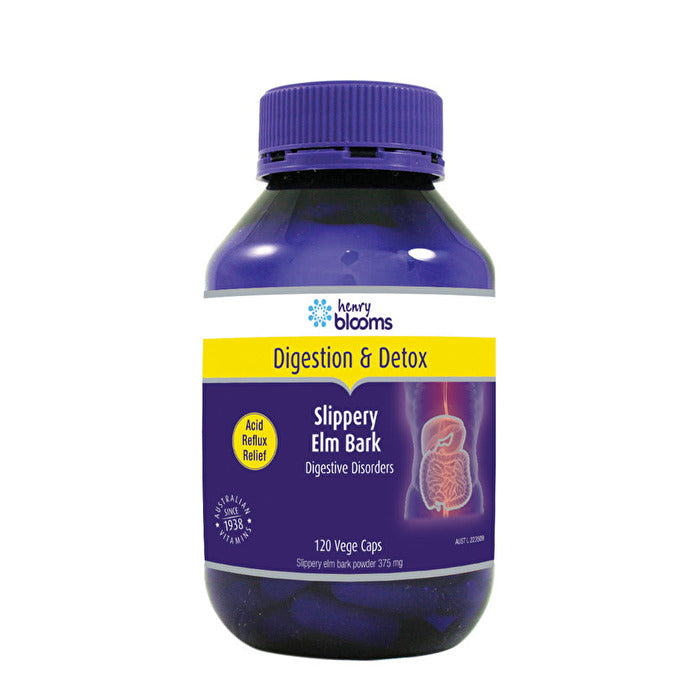 Henry Blooms Slippery Elm Bark 120vc