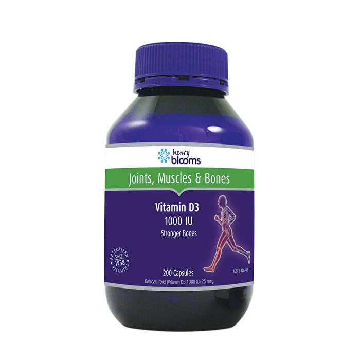 Henry Blooms Vitamin D3 1000 IU 200c