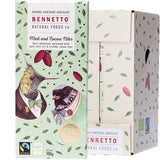 BENNETTO Organic Dark Chocolate Mint and Cocoa Nibs