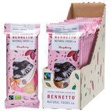 BENNETTO Organic Dark Chocolate Raspberry