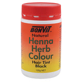 Bonvit Henna Herb Colour Hair Tint Black 100g