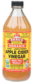 BRAGG Apple Cider Vinegar Unfiltered & Contains The Mother