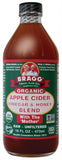 BRAGG Apple Cider Vinegar & Honey Unfiltered & Contains The Mother