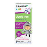 Brauer Kids Iron with Vitamin B Liquid 200ml