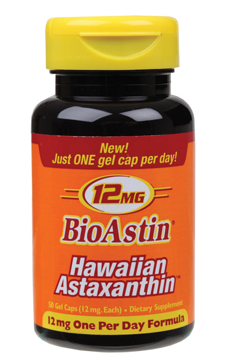 BIOASTIN Hawaiian Astaxanthin Gel Caps (12mg)