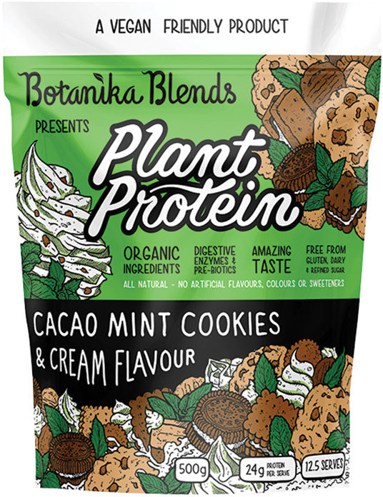 BOTANIKA BLENDS Plant Protein Cacao Mint Cookies & Cream