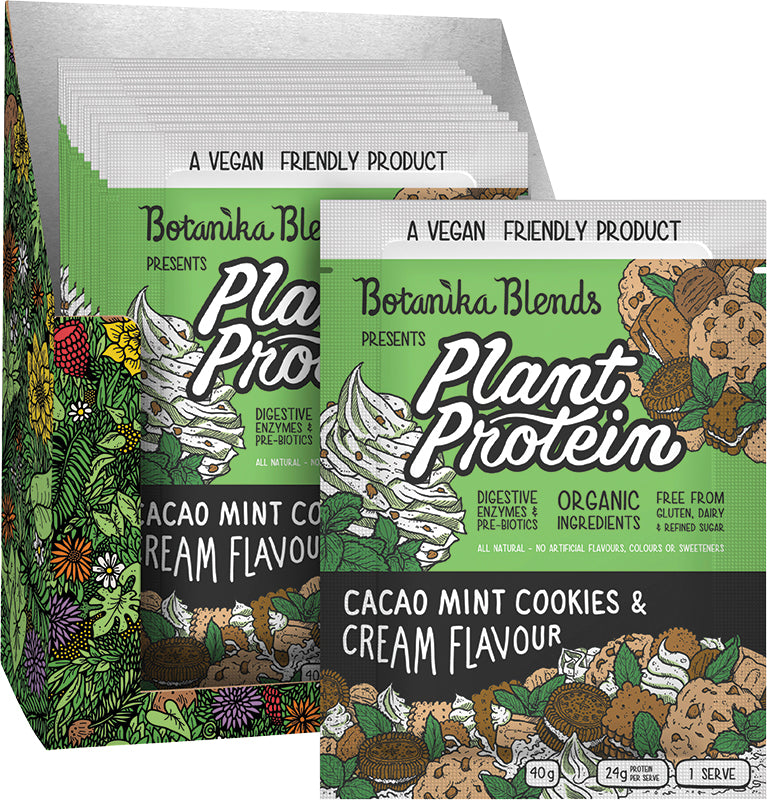 BOTANIKA BLENDS Plant Protein Cacao Mint Cookies & Cream
