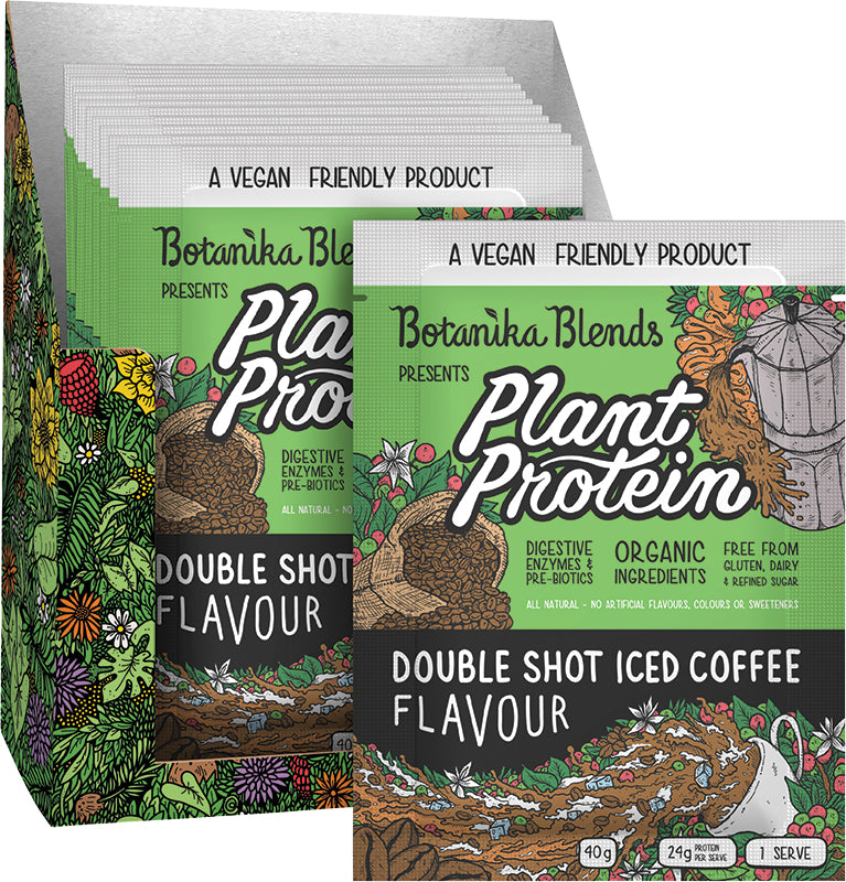 BOTANIKA BLENDS Plant Protein Double Shot Iced Coffee