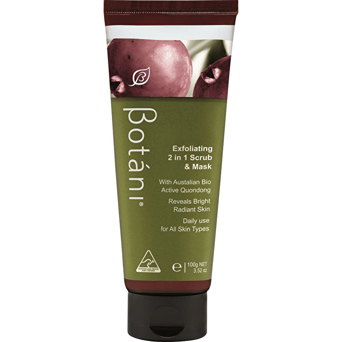 Botani Exfoliating 2 in 1 Scrub and Mask 100g