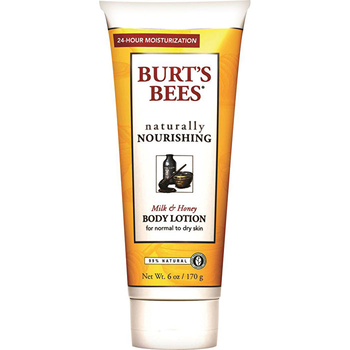 Burt's Bees Body Lotion (Naturally Nourishing) with Milk & Honey 170g