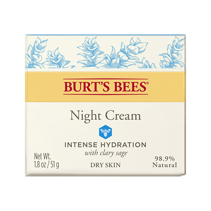 Burt's Bees Intense Hydration with Clary Sage Night Cream 50g