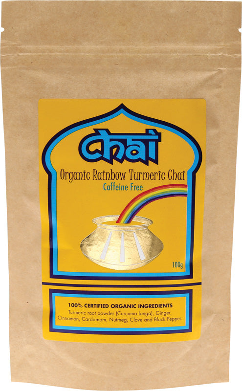 CHAI TEA Organic Rainbow Turmeric Chai