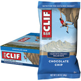 CLIF BAR Chocolate Chip Display Box of 12